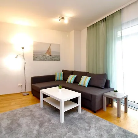 Apartmán Spacious Terrace In Modern Building *