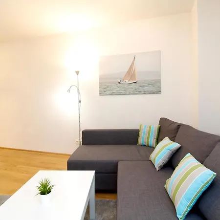 Spacious Terrace In Modern Building Apartment